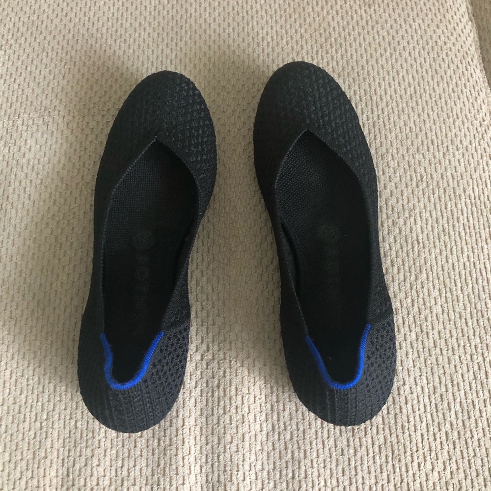 Rothy’s textured flats - Black